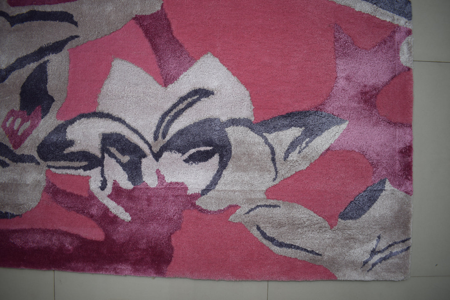 Midnight Peony Rug