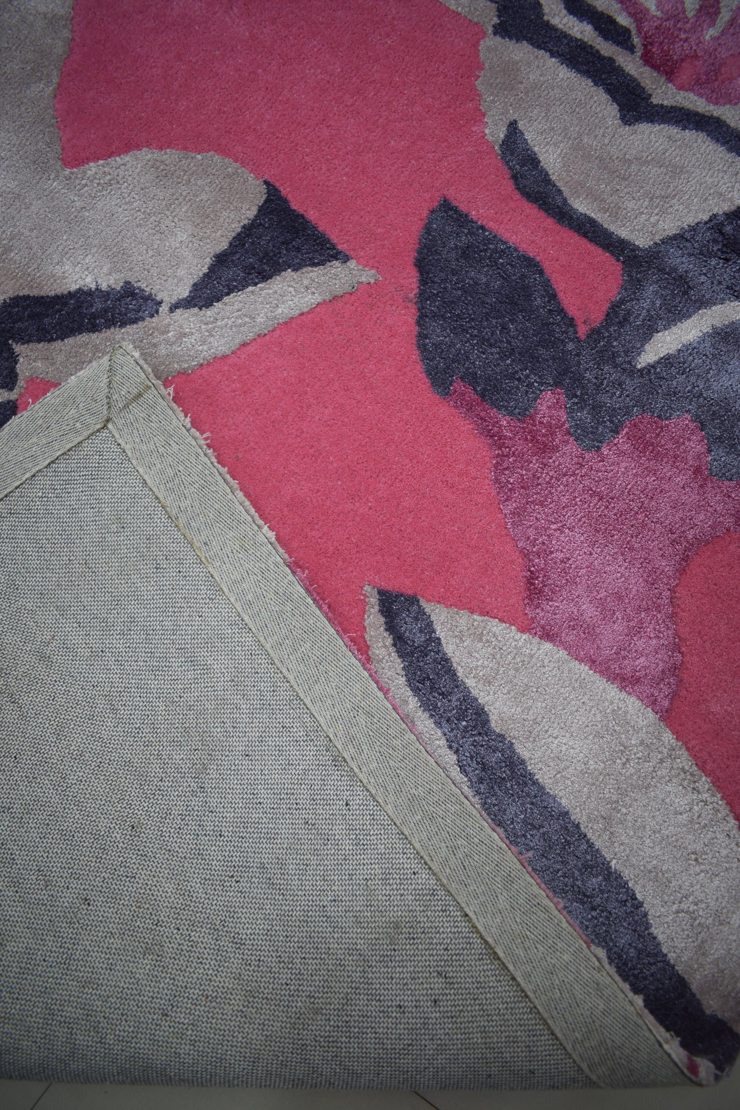 Midnight Peony Rug