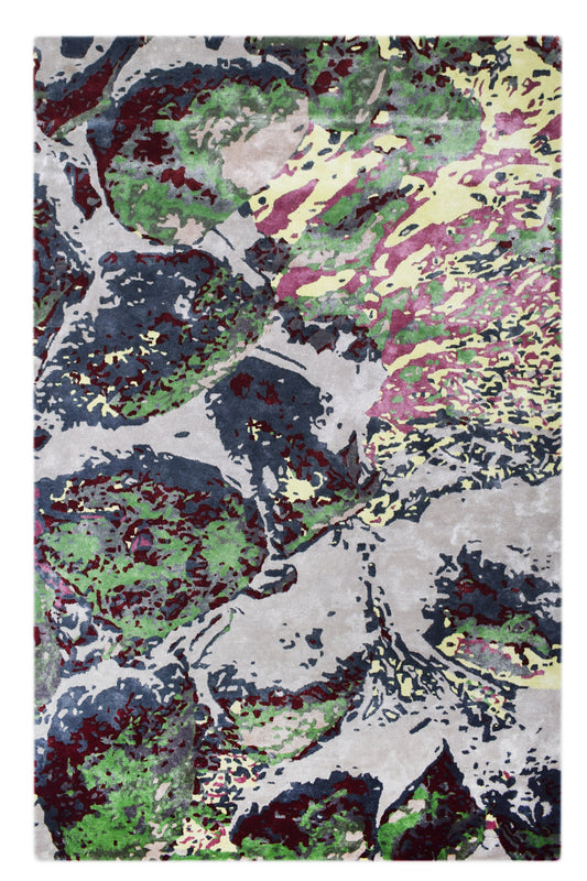 Ebon Leaf Rug